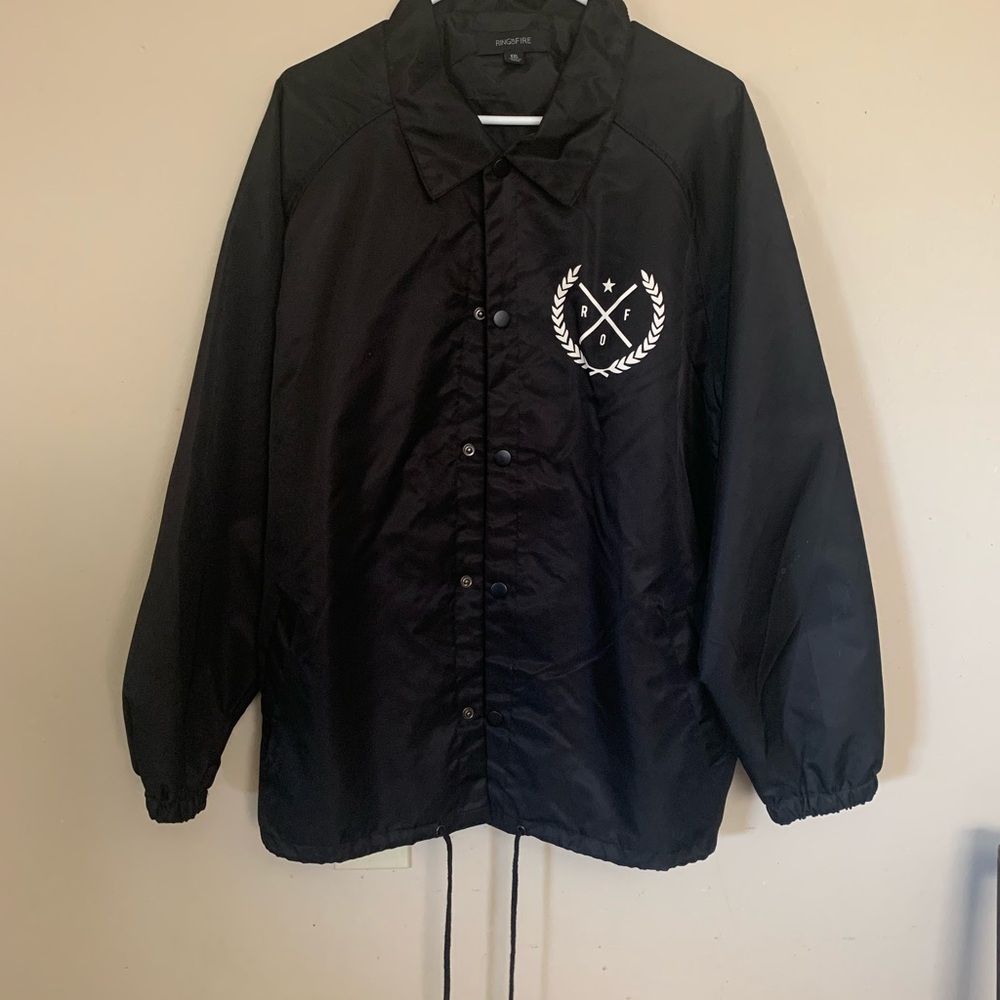 Black Jacket with Logo